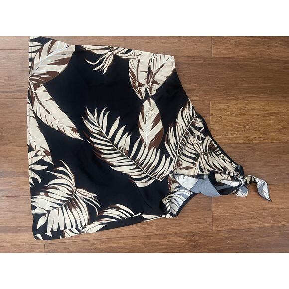 Tropical Hawaiian One Shoulder Women's Blouse Top - Picture 6 of 6